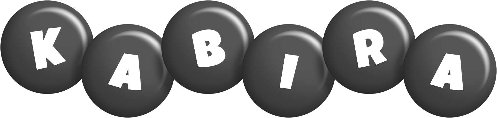 Kabira candy-black logo