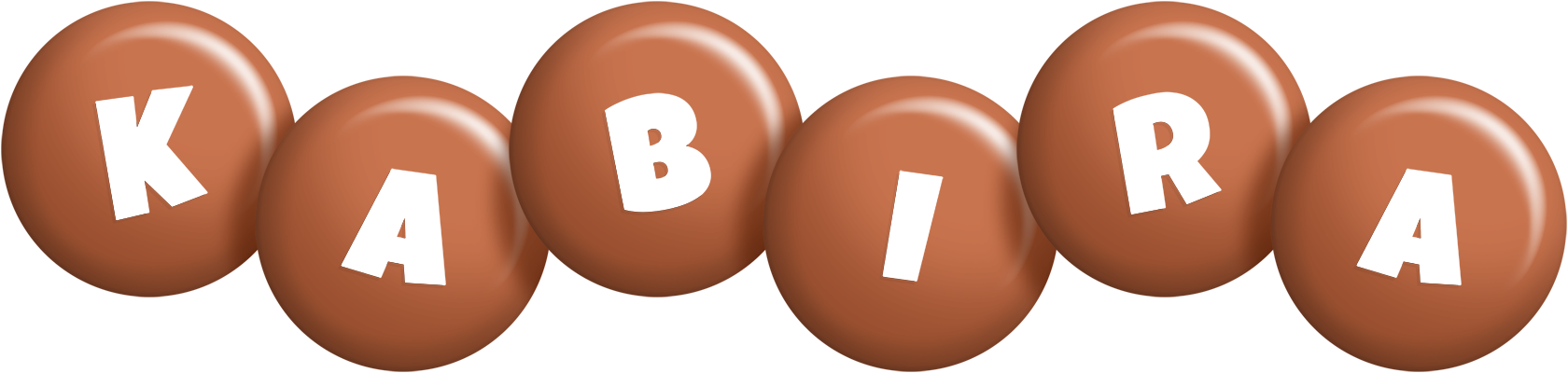 Kabira candy-brown logo