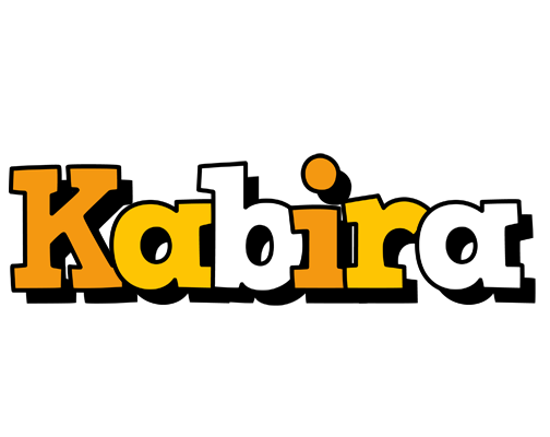 Kabira cartoon logo