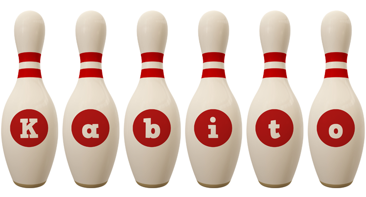 Kabito bowling-pin logo
