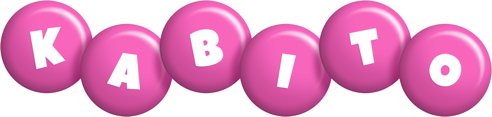 Kabito candy-pink logo