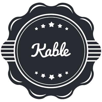 Kable badge logo