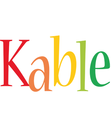 Kable birthday logo