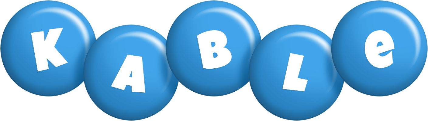 Kable candy-blue logo