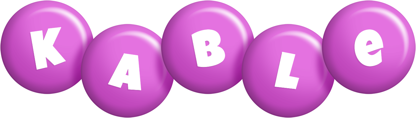 Kable candy-purple logo
