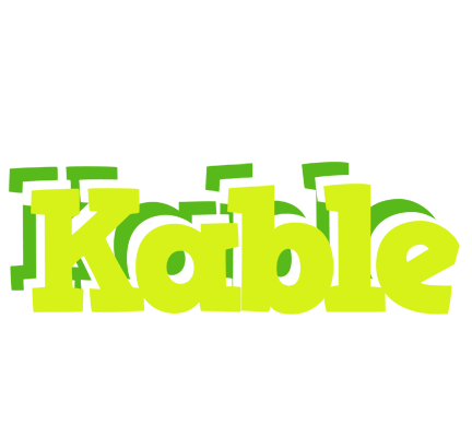 Kable citrus logo
