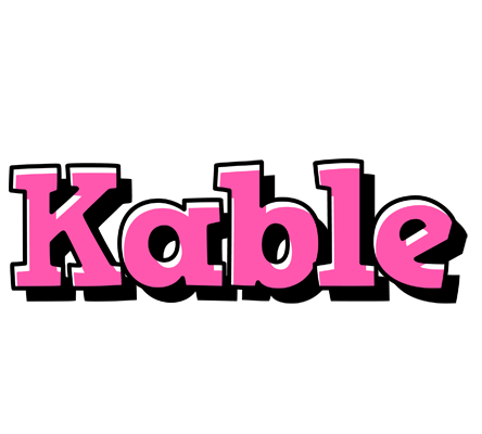 Kable girlish logo