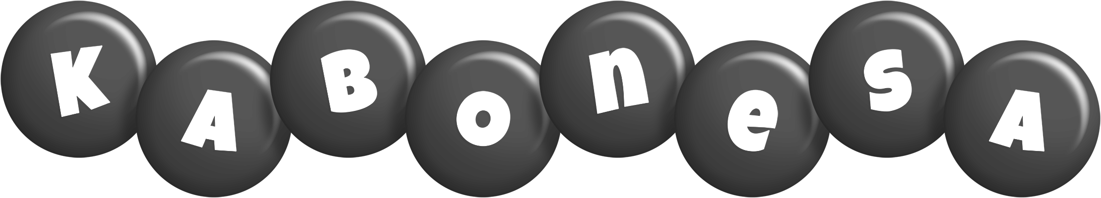 Kabonesa candy-black logo