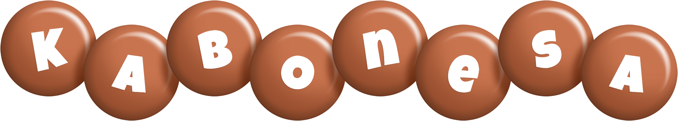 Kabonesa candy-brown logo