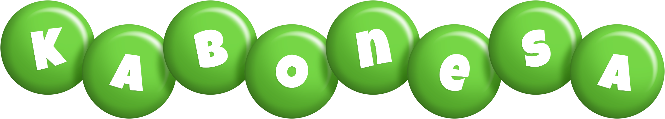 Kabonesa candy-green logo