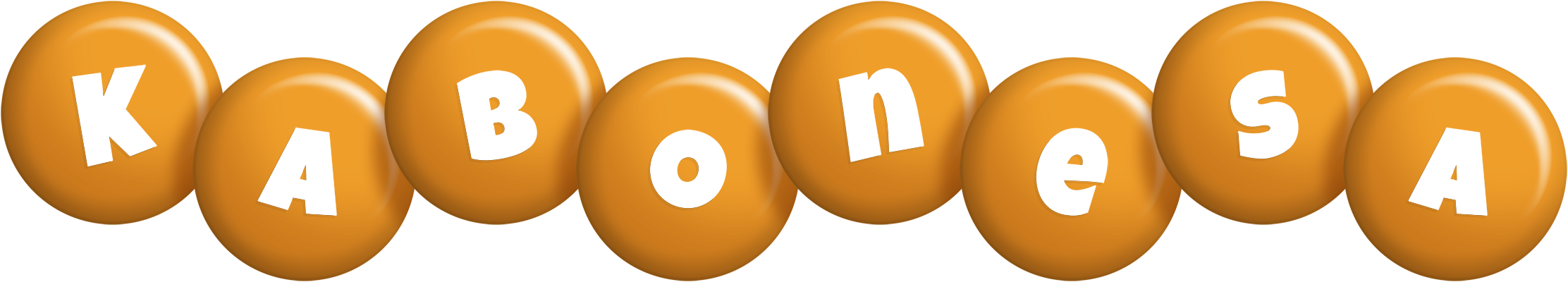 Kabonesa candy-orange logo