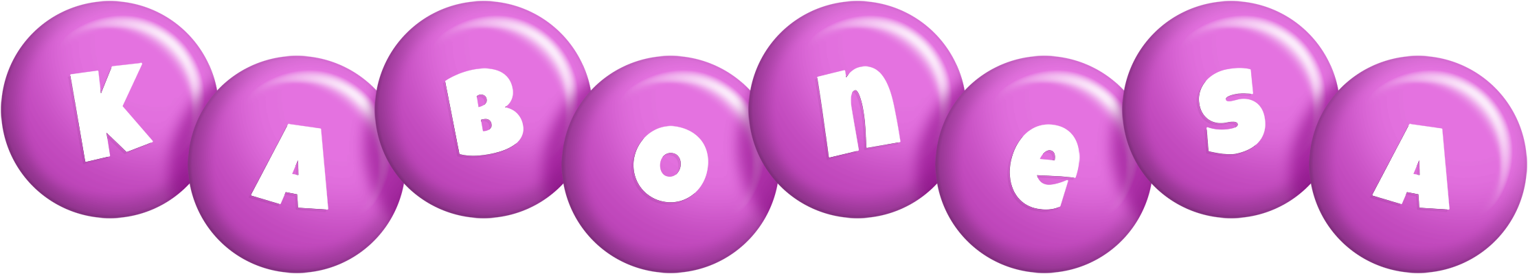 Kabonesa candy-purple logo