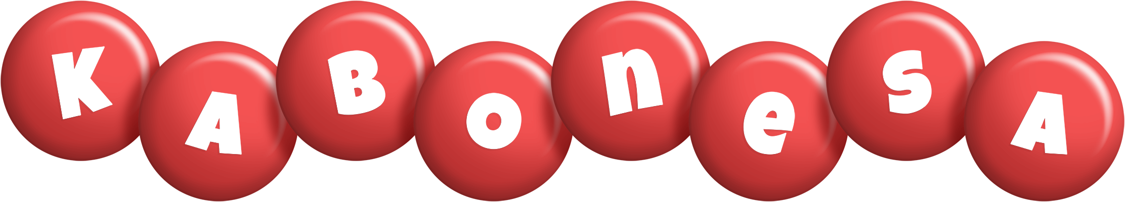 Kabonesa candy-red logo
