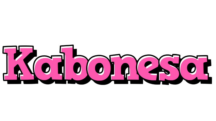 Kabonesa girlish logo