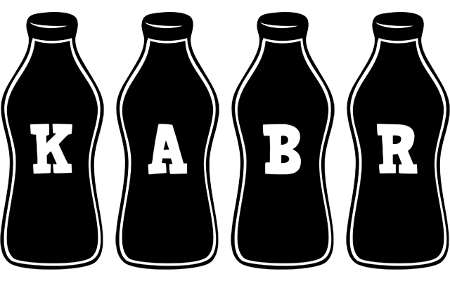 Kabr bottle logo