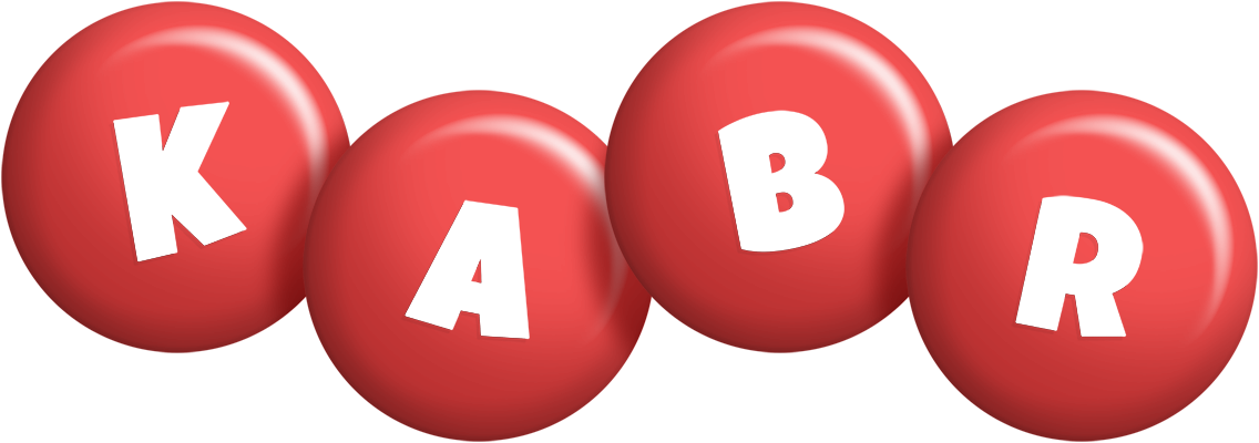Kabr candy-red logo