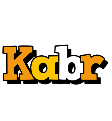 Kabr cartoon logo
