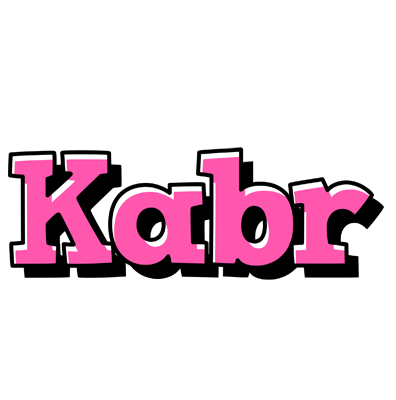 Kabr girlish logo