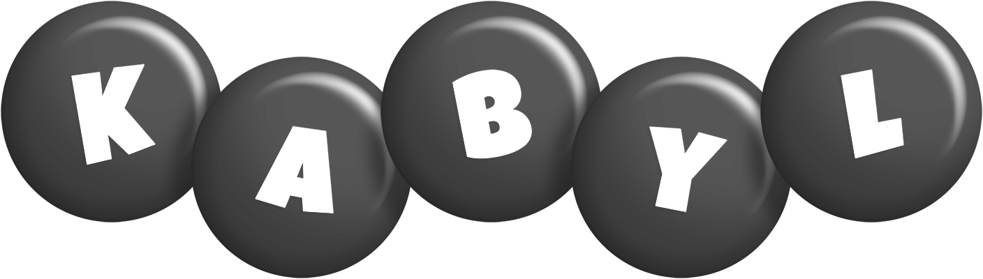 Kabyl candy-black logo