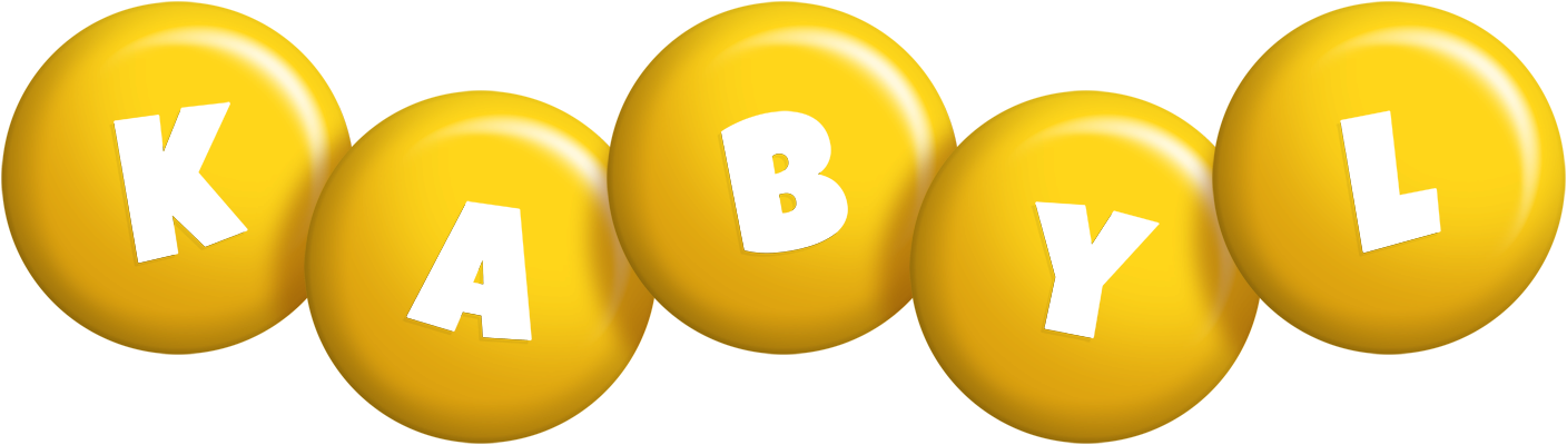 Kabyl candy-yellow logo