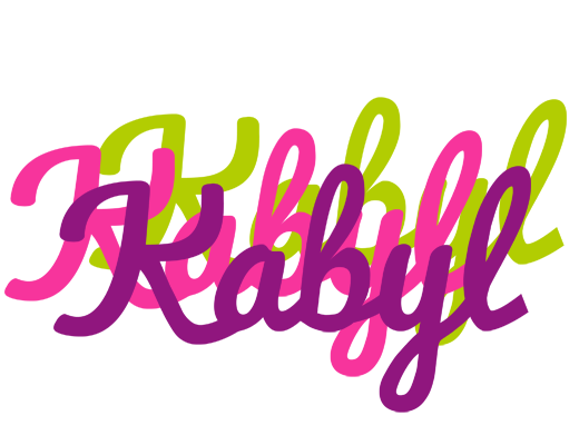 Kabyl flowers logo