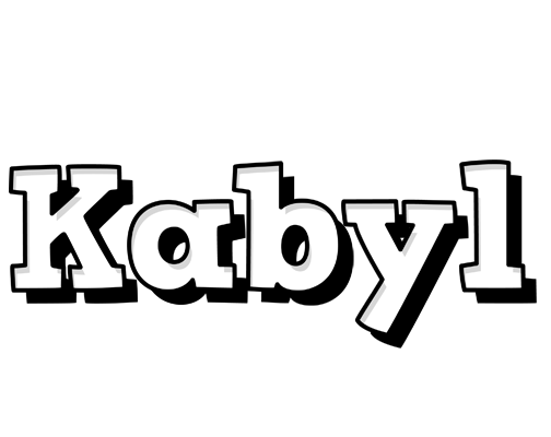 Kabyl snowing logo