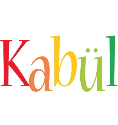 Kabül birthday logo
