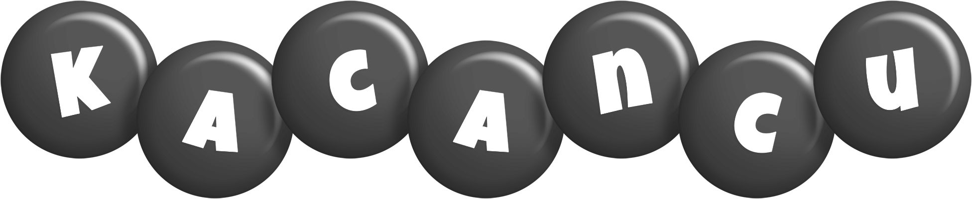 Kacancu candy-black logo
