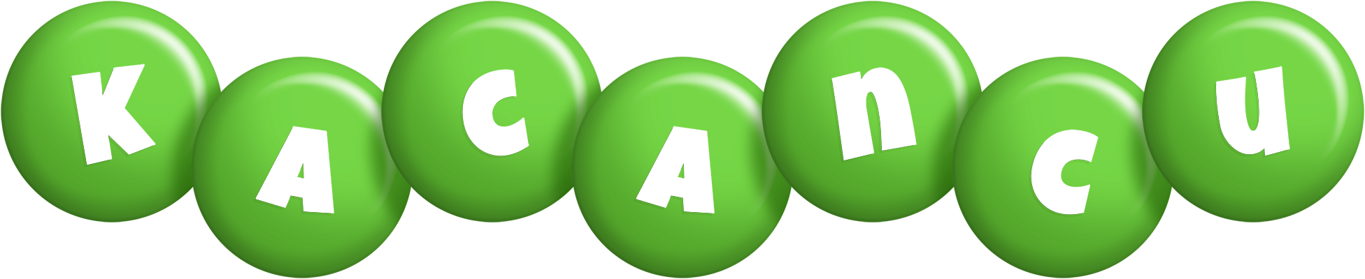 Kacancu candy-green logo