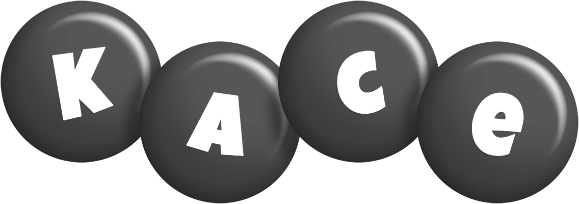 Kace candy-black logo