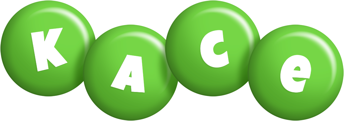 Kace candy-green logo