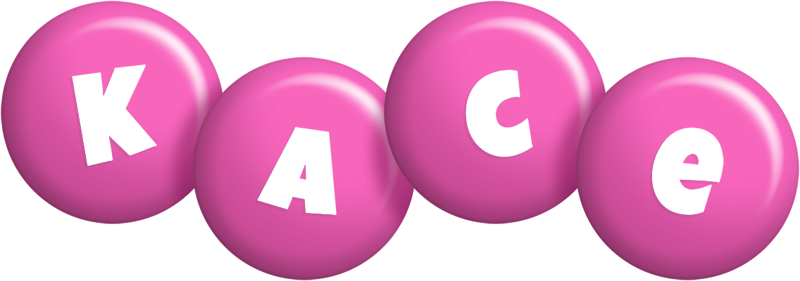 Kace candy-pink logo