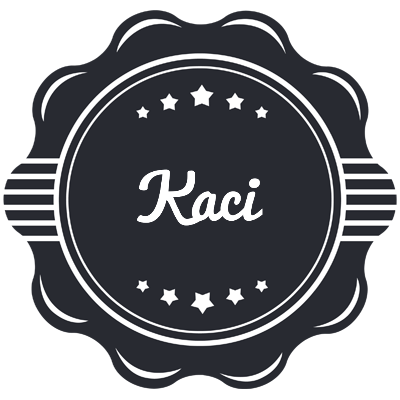 Kaci badge logo