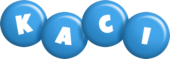 Kaci candy-blue logo