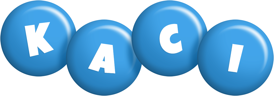 Kaci candy-blue logo