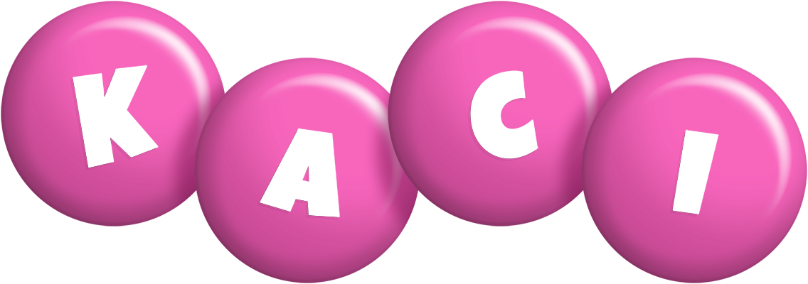 Kaci candy-pink logo