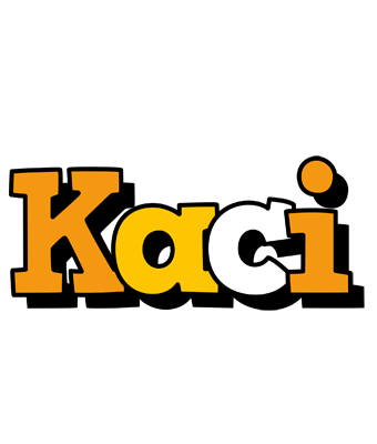 Kaci cartoon logo