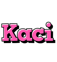 Kaci girlish logo