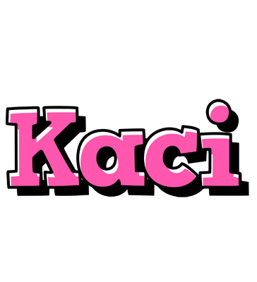 Kaci girlish logo