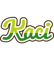 Kaci golfing logo