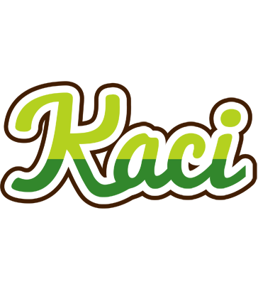 Kaci golfing logo