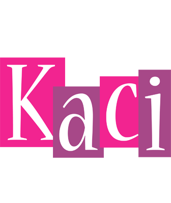 Kaci whine logo