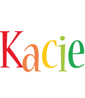 Kacie birthday logo
