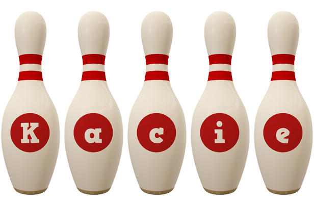 Kacie bowling-pin logo