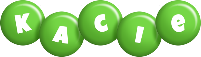 Kacie candy-green logo