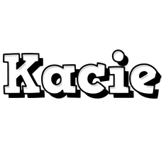 Kacie snowing logo