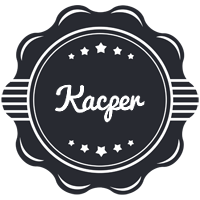 Kacper badge logo