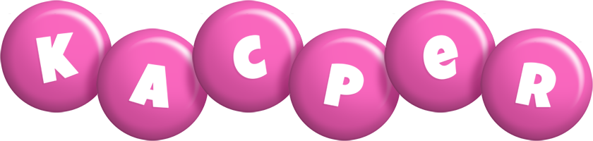 Kacper candy-pink logo