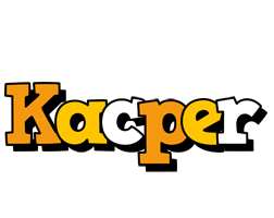 Kacper cartoon logo