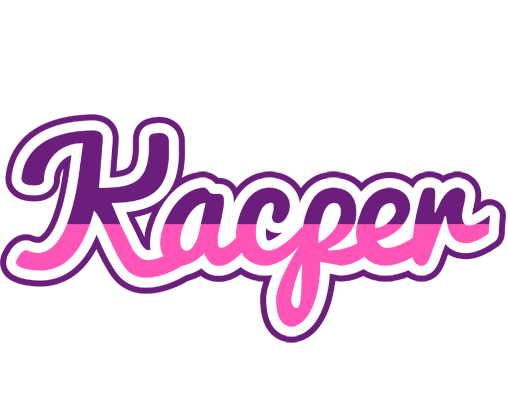 Kacper cheerful logo